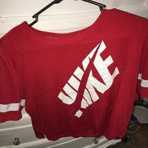 Red Nike Shirt
